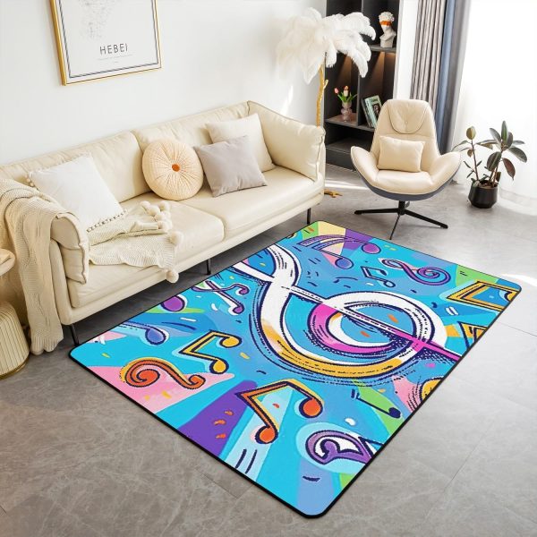 Doctor Nurse Gift Living Room Rugs 3x5 Doctor Gift Area Rug for Kids Teen Physician Nurse Graduation Gift Carpet Runner Non Slip Fashion Blue Decorative Accent Rug Bedroom Decor - Image 8