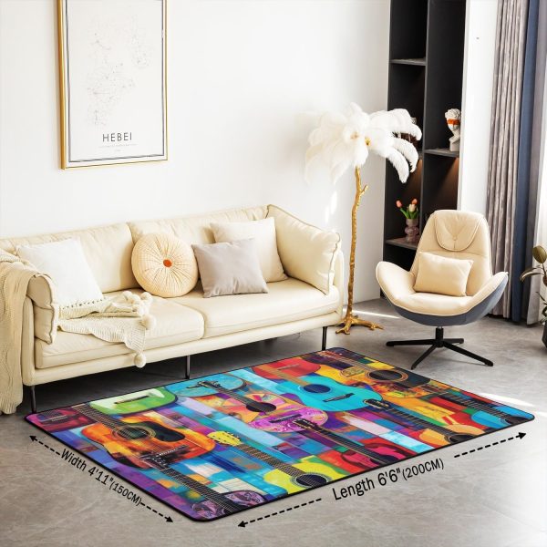Doctor Nurse Gift Living Room Rugs 3x5 Doctor Gift Area Rug for Kids Teen Physician Nurse Graduation Gift Carpet Runner Non Slip Fashion Blue Decorative Accent Rug Bedroom Decor - Image 14