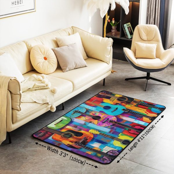 Doctor Nurse Gift Living Room Rugs 3x5 Doctor Gift Area Rug for Kids Teen Physician Nurse Graduation Gift Carpet Runner Non Slip Fashion Blue Decorative Accent Rug Bedroom Decor - Image 15