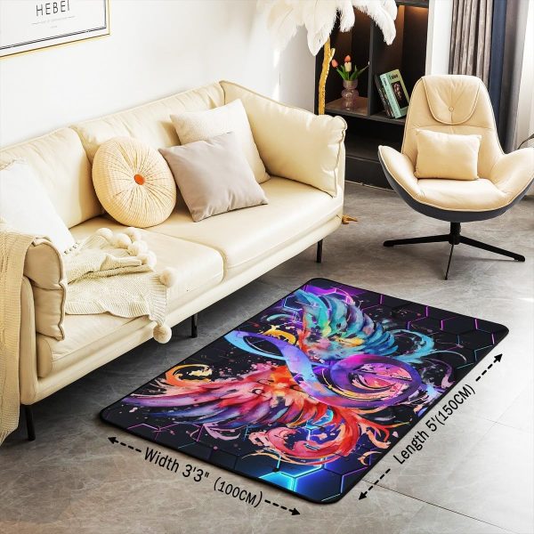 Doctor Nurse Gift Living Room Rugs 3x5 Doctor Gift Area Rug for Kids Teen Physician Nurse Graduation Gift Carpet Runner Non Slip Fashion Blue Decorative Accent Rug Bedroom Decor - Image 35
