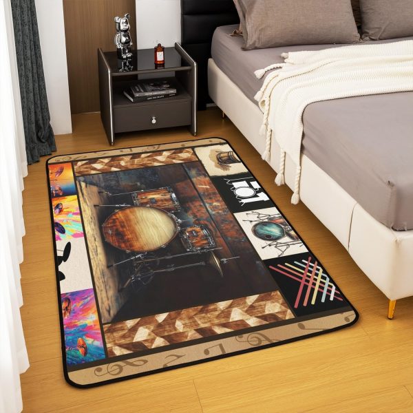 Doctor Nurse Gift Living Room Rugs 3x5 Doctor Gift Area Rug for Kids Teen Physician Nurse Graduation Gift Carpet Runner Non Slip Fashion Blue Decorative Accent Rug Bedroom Decor - Image 44