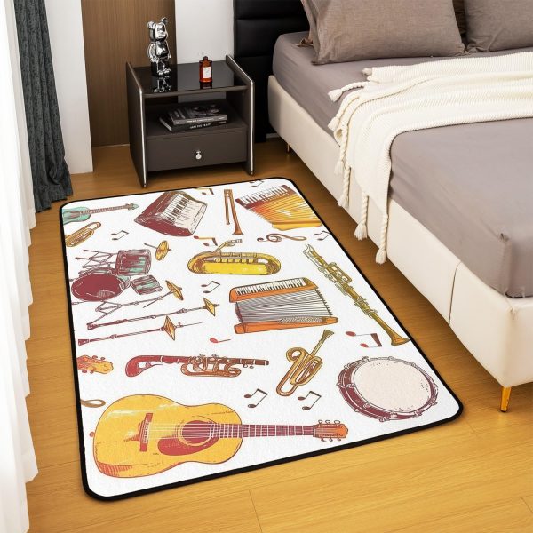 Doctor Nurse Gift Living Room Rugs 3x5 Doctor Gift Area Rug for Kids Teen Physician Nurse Graduation Gift Carpet Runner Non Slip Fashion Blue Decorative Accent Rug Bedroom Decor - Image 48