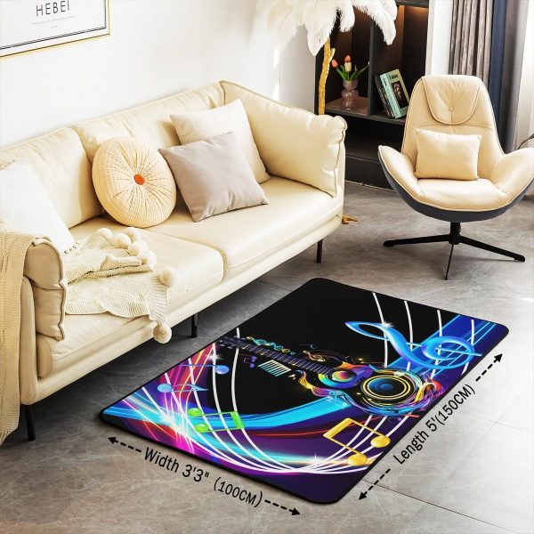 Doctor Nurse Gift Living Room Rugs 3x5 Doctor Gift Area Rug for Kids Teen Physician Nurse Graduation Gift Carpet Runner Non Slip Fashion Blue Decorative Accent Rug Bedroom Decor - Image 55