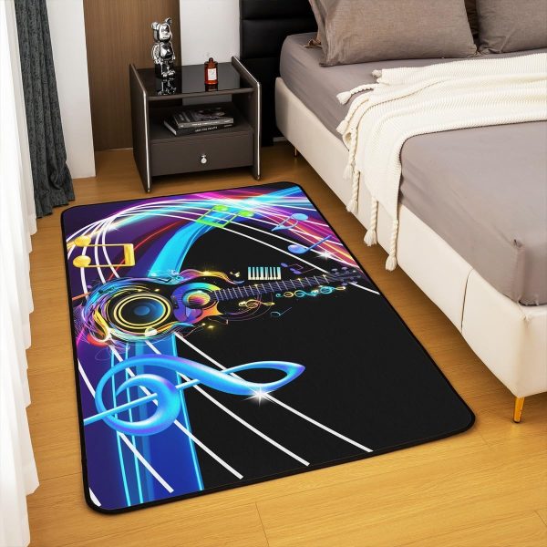 Doctor Nurse Gift Living Room Rugs 3x5 Doctor Gift Area Rug for Kids Teen Physician Nurse Graduation Gift Carpet Runner Non Slip Fashion Blue Decorative Accent Rug Bedroom Decor - Image 56