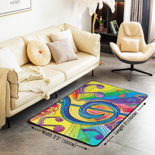 Doctor Nurse Gift Living Room Rugs 3x5 Doctor Gift Area Rug for Kids Teen Physician Nurse Graduation Gift Carpet Runner Non Slip Fashion Blue Decorative Accent Rug Bedroom Decor - Image 63