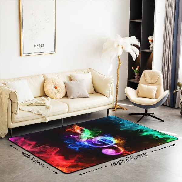Doctor Nurse Gift Living Room Rugs 3x5 Doctor Gift Area Rug for Kids Teen Physician Nurse Graduation Gift Carpet Runner Non Slip Fashion Blue Decorative Accent Rug Bedroom Decor - Image 74