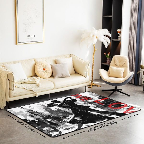Doctor Nurse Gift Living Room Rugs 3x5 Doctor Gift Area Rug for Kids Teen Physician Nurse Graduation Gift Carpet Runner Non Slip Fashion Blue Decorative Accent Rug Bedroom Decor - Image 91