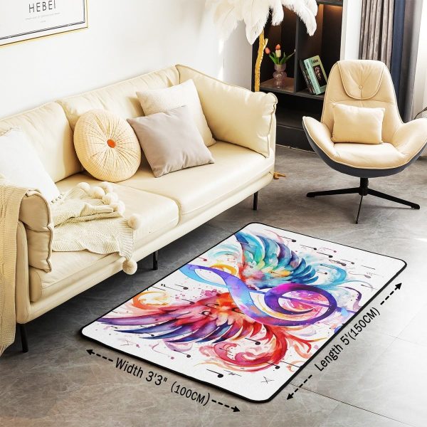 Doctor Nurse Gift Living Room Rugs 3x5 Doctor Gift Area Rug for Kids Teen Physician Nurse Graduation Gift Carpet Runner Non Slip Fashion Blue Decorative Accent Rug Bedroom Decor - Image 106