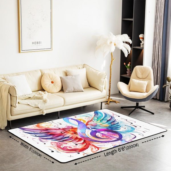 Doctor Nurse Gift Living Room Rugs 3x5 Doctor Gift Area Rug for Kids Teen Physician Nurse Graduation Gift Carpet Runner Non Slip Fashion Blue Decorative Accent Rug Bedroom Decor - Image 107