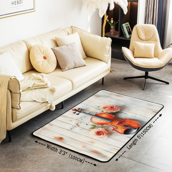 Doctor Nurse Gift Living Room Rugs 3x5 Doctor Gift Area Rug for Kids Teen Physician Nurse Graduation Gift Carpet Runner Non Slip Fashion Blue Decorative Accent Rug Bedroom Decor - Image 119