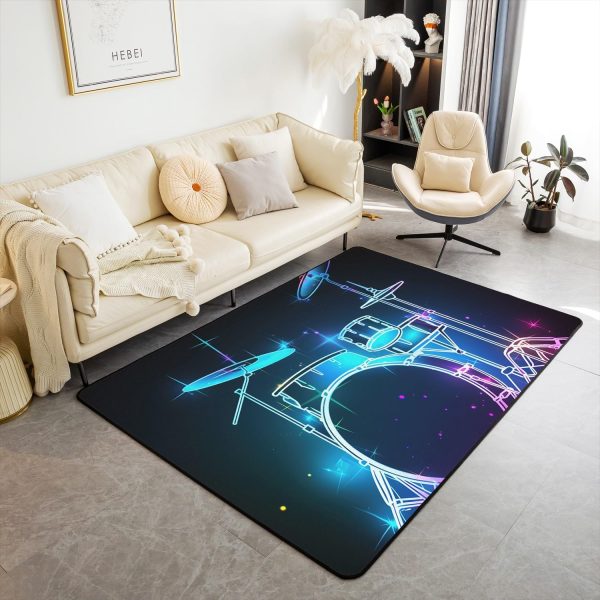 Doctor Nurse Gift Living Room Rugs 3x5 Doctor Gift Area Rug for Kids Teen Physician Nurse Graduation Gift Carpet Runner Non Slip Fashion Blue Decorative Accent Rug Bedroom Decor - Image 121
