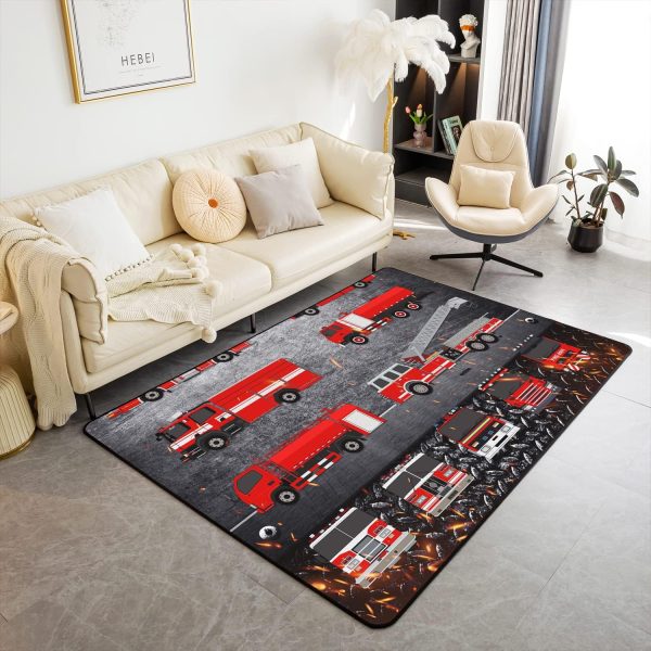 Number Map Area Rug 3'x5',Cute Dinosaur Decor Non Shedding Rug for Kids Teen Adults,Cartoon Animals Decorative Carpet for Playroom Bedroom Dining Room - Image 30