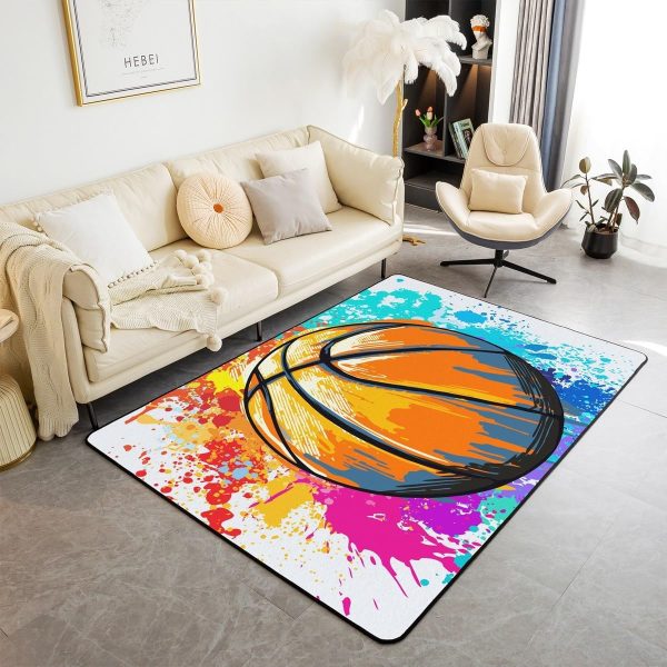 Number Map Area Rug 3'x5',Cute Dinosaur Decor Non Shedding Rug for Kids Teen Adults,Cartoon Animals Decorative Carpet for Playroom Bedroom Dining Room - Image 33