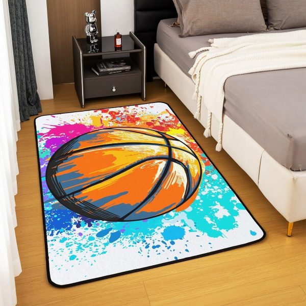 Number Map Area Rug 3'x5',Cute Dinosaur Decor Non Shedding Rug for Kids Teen Adults,Cartoon Animals Decorative Carpet for Playroom Bedroom Dining Room - Image 36