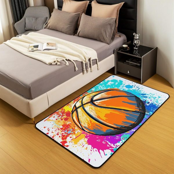 Number Map Area Rug 3'x5',Cute Dinosaur Decor Non Shedding Rug for Kids Teen Adults,Cartoon Animals Decorative Carpet for Playroom Bedroom Dining Room - Image 37