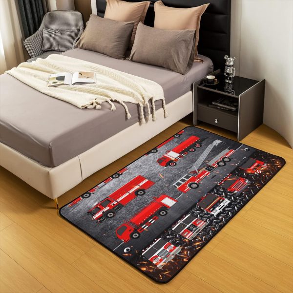 Number Map Area Rug 3'x5',Cute Dinosaur Decor Non Shedding Rug for Kids Teen Adults,Cartoon Animals Decorative Carpet for Playroom Bedroom Dining Room - Image 39