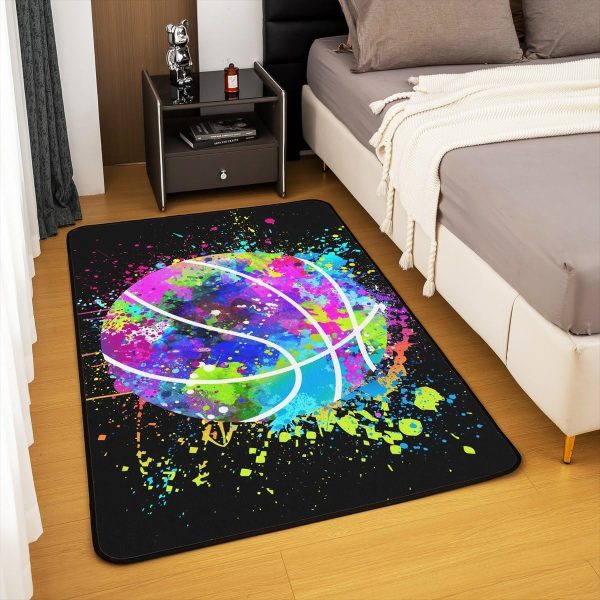 Number Map Area Rug 3'x5',Cute Dinosaur Decor Non Shedding Rug for Kids Teen Adults,Cartoon Animals Decorative Carpet for Playroom Bedroom Dining Room - Image 48
