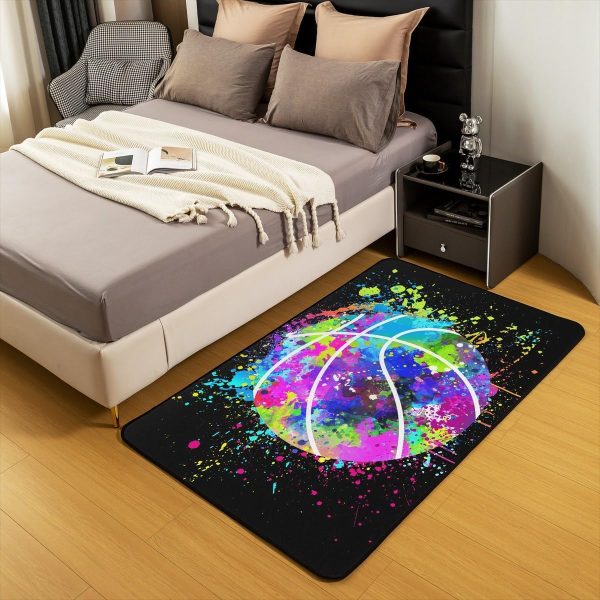 Number Map Area Rug 3'x5',Cute Dinosaur Decor Non Shedding Rug for Kids Teen Adults,Cartoon Animals Decorative Carpet for Playroom Bedroom Dining Room - Image 49