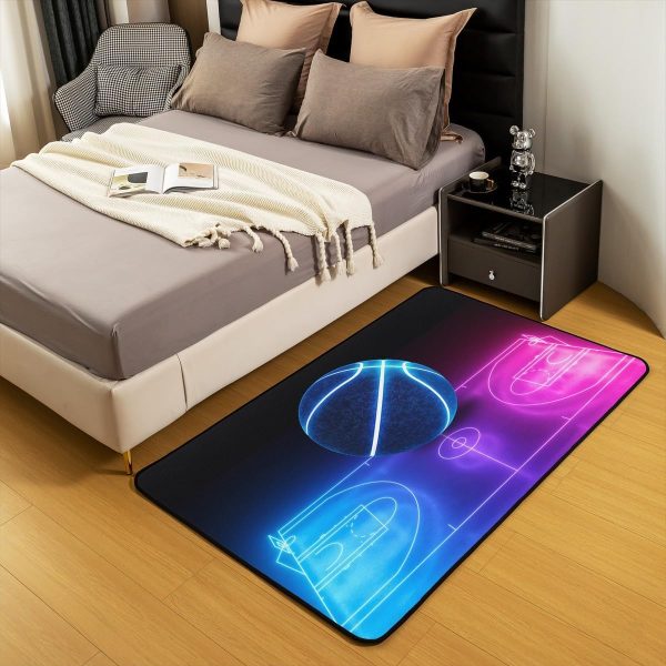Number Map Area Rug 3'x5',Cute Dinosaur Decor Non Shedding Rug for Kids Teen Adults,Cartoon Animals Decorative Carpet for Playroom Bedroom Dining Room - Image 82