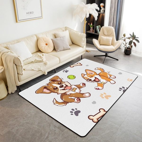 Clothes Sewing Theme Area Rug 5x7 Needle and Thread Rug for Bedroom Sewing Machine Carpet Non Slip Rustic Farmhouse Floor Mat Decorative Accent Rug Non Shedding - Image 48