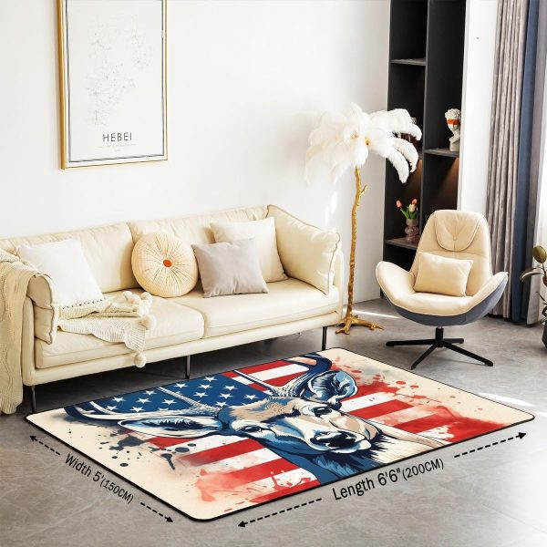 Clothes Sewing Theme Area Rug 5x7 Needle and Thread Rug for Bedroom Sewing Machine Carpet Non Slip Rustic Farmhouse Floor Mat Decorative Accent Rug Non Shedding - Image 77