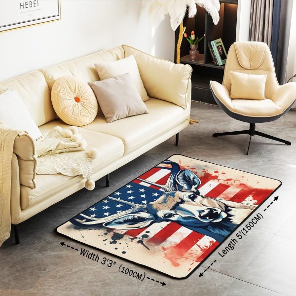 Clothes Sewing Theme Area Rug 5x7 Needle and Thread Rug for Bedroom Sewing Machine Carpet Non Slip Rustic Farmhouse Floor Mat Decorative Accent Rug Non Shedding - Image 78