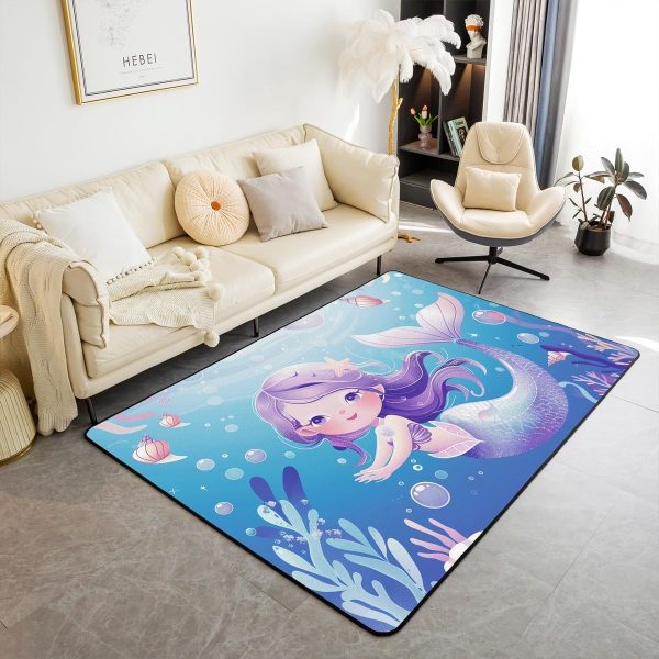 Clothes Sewing Theme Area Rug 5x7 Needle and Thread Rug for Bedroom Sewing Machine Carpet Non Slip Rustic Farmhouse Floor Mat Decorative Accent Rug Non Shedding - Image 84