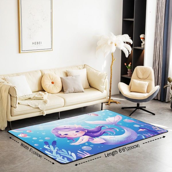 Clothes Sewing Theme Area Rug 5x7 Needle and Thread Rug for Bedroom Sewing Machine Carpet Non Slip Rustic Farmhouse Floor Mat Decorative Accent Rug Non Shedding - Image 85