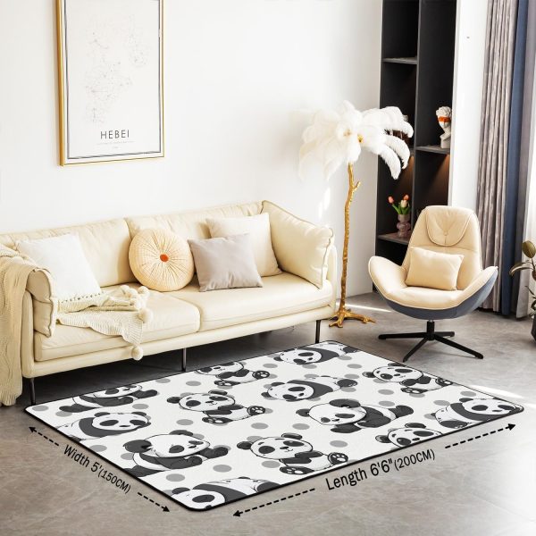 Clothes Sewing Theme Area Rug 5x7 Needle and Thread Rug for Bedroom Sewing Machine Carpet Non Slip Rustic Farmhouse Floor Mat Decorative Accent Rug Non Shedding - Image 105