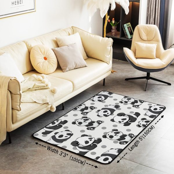 Clothes Sewing Theme Area Rug 5x7 Needle and Thread Rug for Bedroom Sewing Machine Carpet Non Slip Rustic Farmhouse Floor Mat Decorative Accent Rug Non Shedding - Image 106