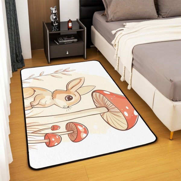Clothes Sewing Theme Area Rug 5x7 Needle and Thread Rug for Bedroom Sewing Machine Carpet Non Slip Rustic Farmhouse Floor Mat Decorative Accent Rug Non Shedding - Image 111
