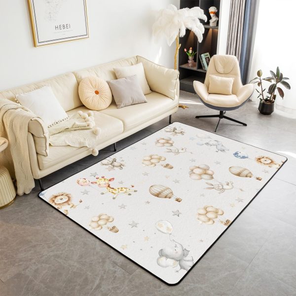 Clothes Sewing Theme Area Rug 5x7 Needle and Thread Rug for Bedroom Sewing Machine Carpet Non Slip Rustic Farmhouse Floor Mat Decorative Accent Rug Non Shedding - Image 116
