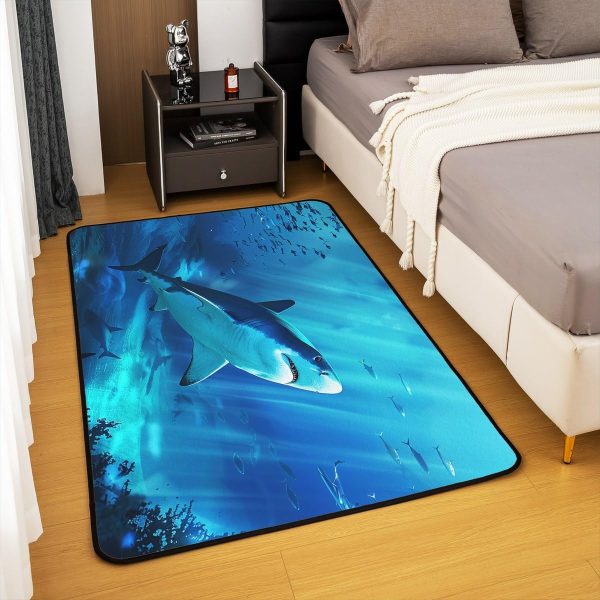 Watercolor Dragon Living Room Rugs 3x5 Chinese Style Area Rug for Kids Teen Retro Tradition Theme Carpet Runner Non Slip Dragon Pattern Decorative Accent Rug Bedroom Decor - Image 11