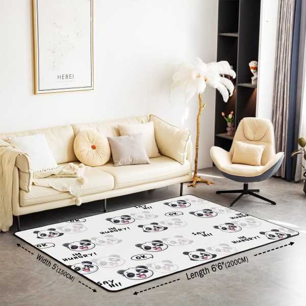 Clothes Sewing Theme Area Rug 5x7 Needle and Thread Rug for Bedroom Sewing Machine Carpet Non Slip Rustic Farmhouse Floor Mat Decorative Accent Rug Non Shedding - Image 125