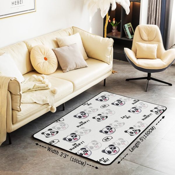 Clothes Sewing Theme Area Rug 5x7 Needle and Thread Rug for Bedroom Sewing Machine Carpet Non Slip Rustic Farmhouse Floor Mat Decorative Accent Rug Non Shedding - Image 126