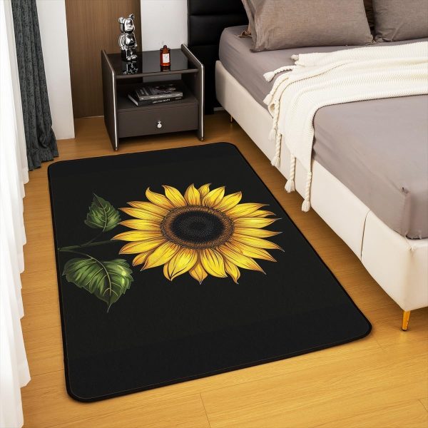 Clothes Sewing Theme Area Rug 5x7 Needle and Thread Rug for Bedroom Sewing Machine Carpet Non Slip Rustic Farmhouse Floor Mat Decorative Accent Rug Non Shedding - Image 139