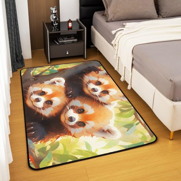 Watercolor Dragon Living Room Rugs 3x5 Chinese Style Area Rug for Kids Teen Retro Tradition Theme Carpet Runner Non Slip Dragon Pattern Decorative Accent Rug Bedroom Decor - Image 38
