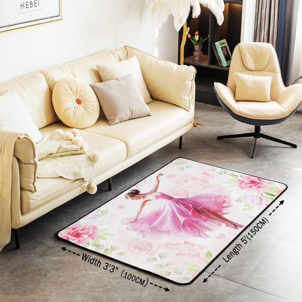 Watercolor Dragon Living Room Rugs 3x5 Chinese Style Area Rug for Kids Teen Retro Tradition Theme Carpet Runner Non Slip Dragon Pattern Decorative Accent Rug Bedroom Decor - Image 40