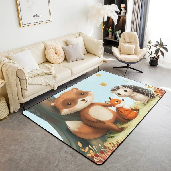Clothes Sewing Theme Area Rug 5x7 Needle and Thread Rug for Bedroom Sewing Machine Carpet Non Slip Rustic Farmhouse Floor Mat Decorative Accent Rug Non Shedding - Image 148
