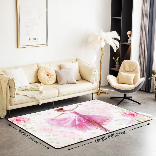 Watercolor Dragon Living Room Rugs 3x5 Chinese Style Area Rug for Kids Teen Retro Tradition Theme Carpet Runner Non Slip Dragon Pattern Decorative Accent Rug Bedroom Decor - Image 41