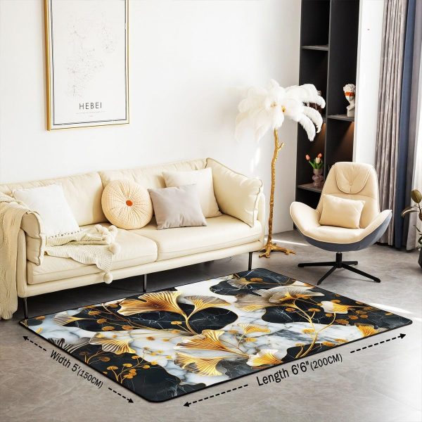 Watercolor Dragon Living Room Rugs 3x5 Chinese Style Area Rug for Kids Teen Retro Tradition Theme Carpet Runner Non Slip Dragon Pattern Decorative Accent Rug Bedroom Decor - Image 44