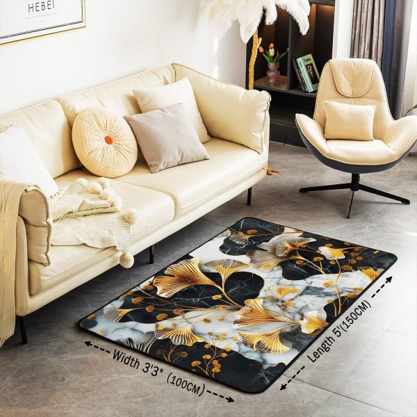 Watercolor Dragon Living Room Rugs 3x5 Chinese Style Area Rug for Kids Teen Retro Tradition Theme Carpet Runner Non Slip Dragon Pattern Decorative Accent Rug Bedroom Decor - Image 45