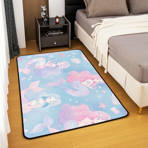 Clothes Sewing Theme Area Rug 5x7 Needle and Thread Rug for Bedroom Sewing Machine Carpet Non Slip Rustic Farmhouse Floor Mat Decorative Accent Rug Non Shedding - Image 159
