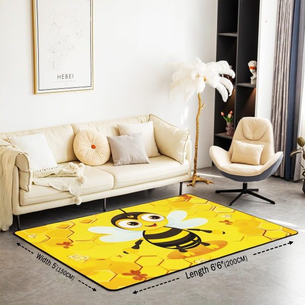 Clothes Sewing Theme Area Rug 5x7 Needle and Thread Rug for Bedroom Sewing Machine Carpet Non Slip Rustic Farmhouse Floor Mat Decorative Accent Rug Non Shedding - Image 161