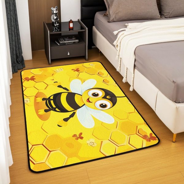 Clothes Sewing Theme Area Rug 5x7 Needle and Thread Rug for Bedroom Sewing Machine Carpet Non Slip Rustic Farmhouse Floor Mat Decorative Accent Rug Non Shedding - Image 163