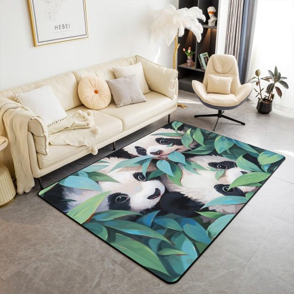Watercolor Dragon Living Room Rugs 3x5 Chinese Style Area Rug for Kids Teen Retro Tradition Theme Carpet Runner Non Slip Dragon Pattern Decorative Accent Rug Bedroom Decor - Image 55