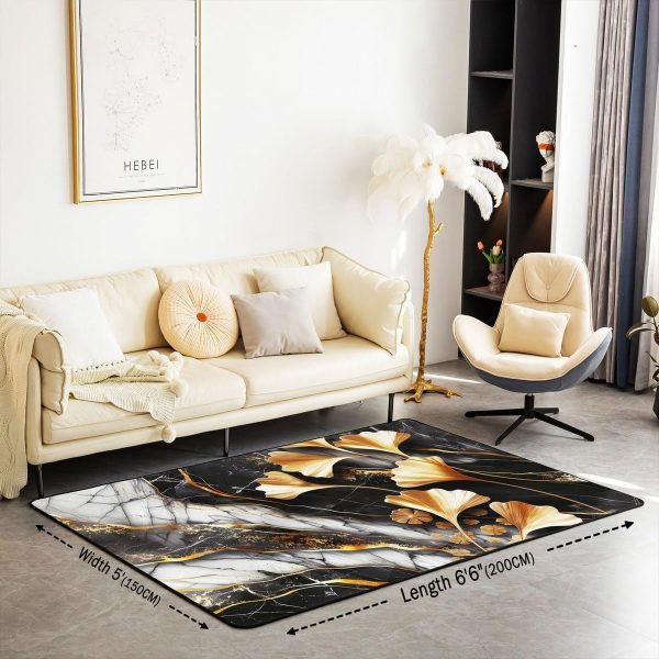 Watercolor Dragon Living Room Rugs 3x5 Chinese Style Area Rug for Kids Teen Retro Tradition Theme Carpet Runner Non Slip Dragon Pattern Decorative Accent Rug Bedroom Decor - Image 64