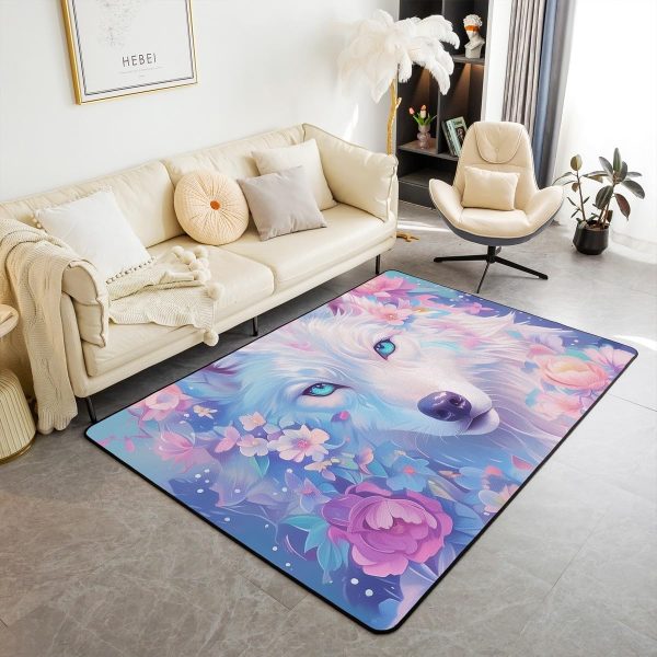 Watercolor Dragon Living Room Rugs 3x5 Chinese Style Area Rug for Kids Teen Retro Tradition Theme Carpet Runner Non Slip Dragon Pattern Decorative Accent Rug Bedroom Decor - Image 71