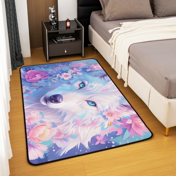 Watercolor Dragon Living Room Rugs 3x5 Chinese Style Area Rug for Kids Teen Retro Tradition Theme Carpet Runner Non Slip Dragon Pattern Decorative Accent Rug Bedroom Decor - Image 74