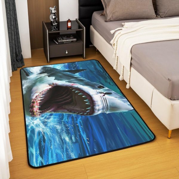 Watercolor Dragon Living Room Rugs 3x5 Chinese Style Area Rug for Kids Teen Retro Tradition Theme Carpet Runner Non Slip Dragon Pattern Decorative Accent Rug Bedroom Decor - Image 86